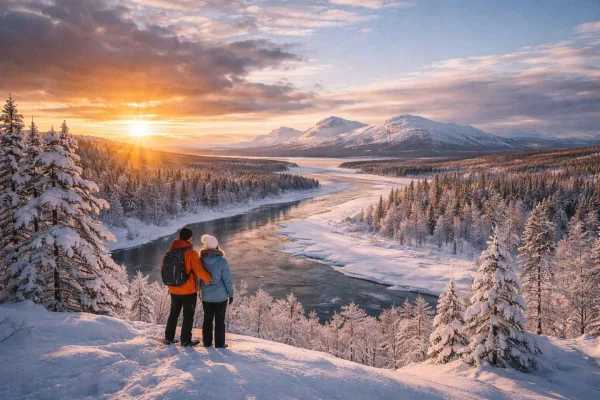 Kiruna: Arktisk vildmark och lägereld utanför allfarvägarna