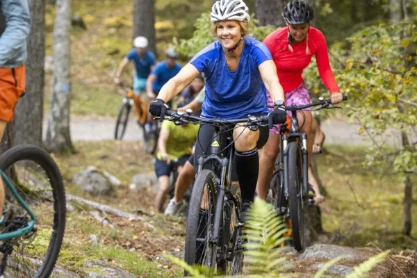 Uppsala: Mountainbikeuthyrning med hjälm