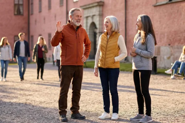 Privat historisk rundvandring i Uppsala med slott