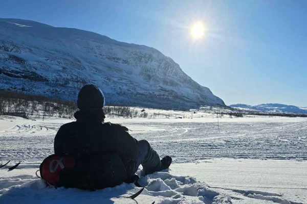 Abiskos nationalpark: En snöskovandring in i Arktis