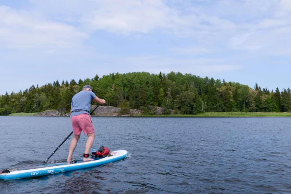 Stockholm: Självguidad SUP-äventyr