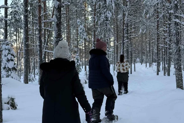 Överkalix - Lappland: Dagsutflykt med snöskor och lunch