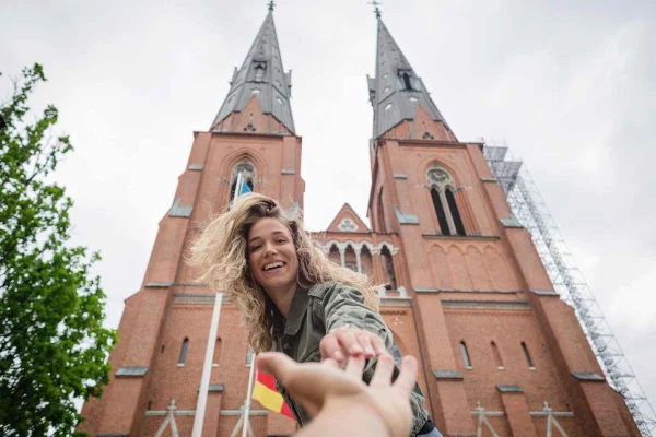 Uppsala: Privat familjerundvandring med slott och katedral