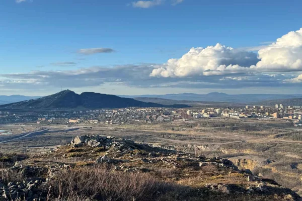 Kiruna: Guidad stadstur med fika och besök vid utsiktsplats