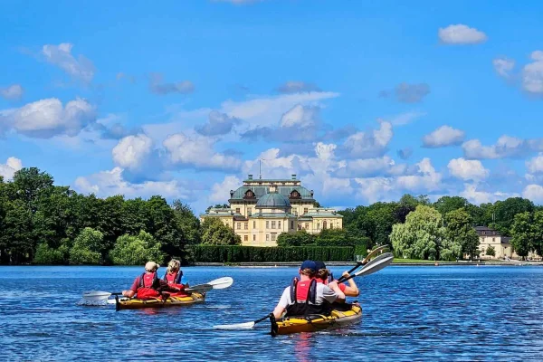 Stockholm: Guidad kajaktur till Drottningholms slott