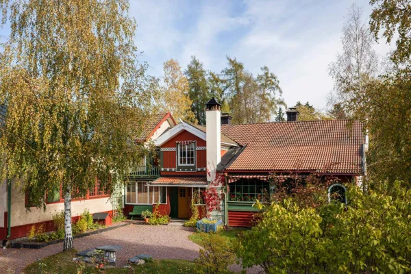 Sundborn: Guidad tur av Carl Larsson-gården och trädgården