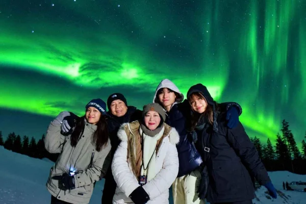 Rovaniemi: ✅ 100 % garanti för norrsken och kostnadsfria foton ✅