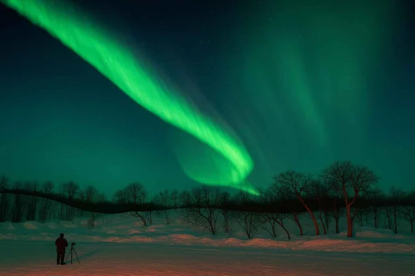 Kiruna: Privat norrskensjakt