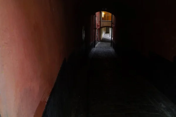 Utforska mysterierna i den mörka och grymma Gamla stan Stockholm i denna spökvandring.