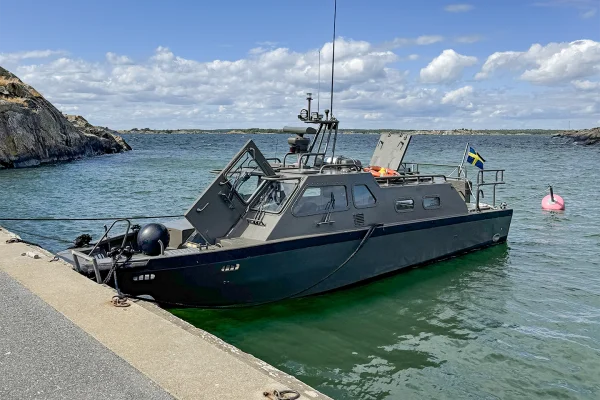 Guidad stridsbåtsightseeing