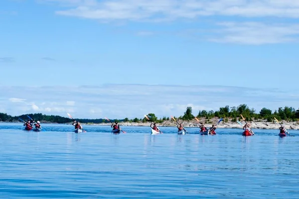 Kajak i skärgården