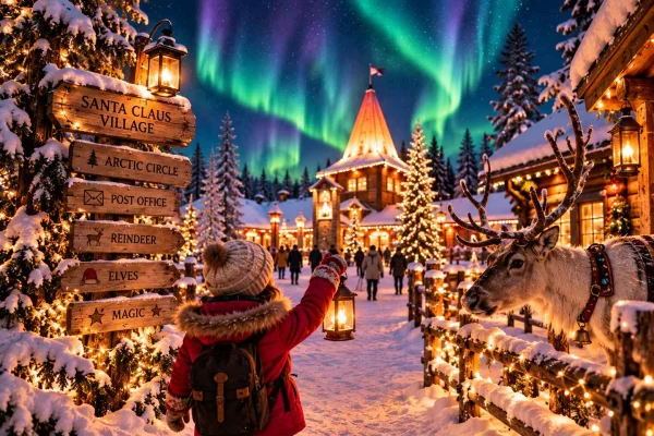 Rovaniemi: Familjeäventyrsspel i Santa Claus Village