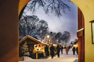 Stockholm: Julmarknad på Skansen