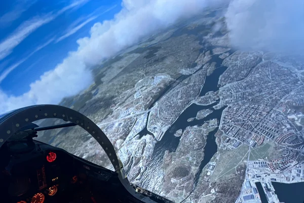 Stridsflygsimulator