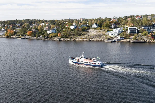 Båttur i Stockholms skärgård