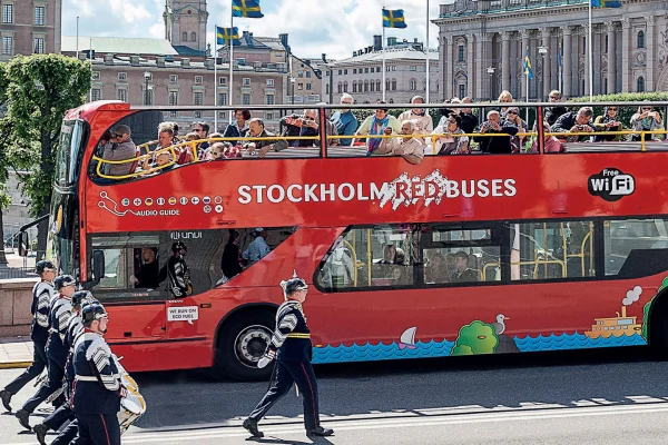 Sightseeingbuss Stockholm