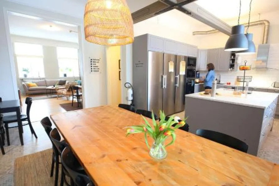 Stationshuset bed and breakfast i Ed