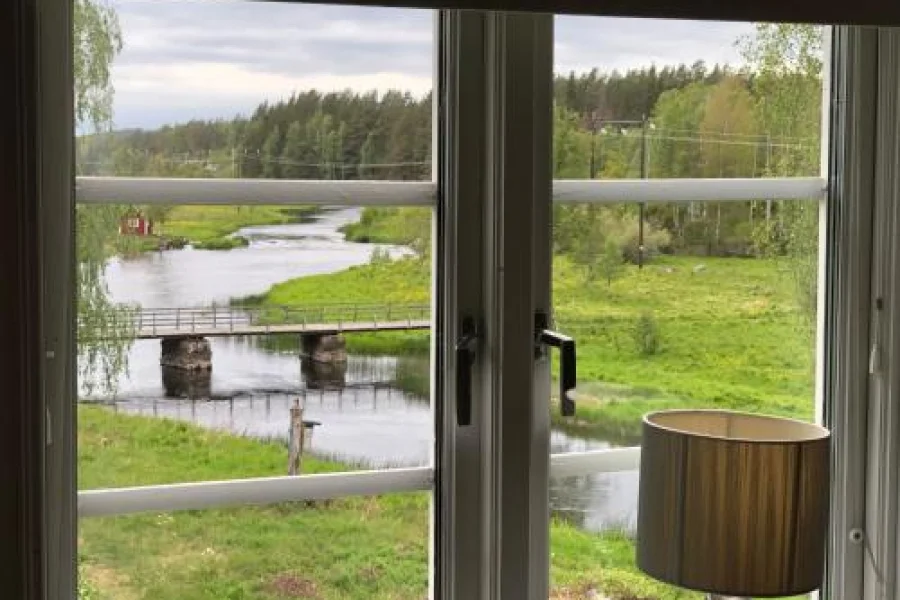 Cosy river house