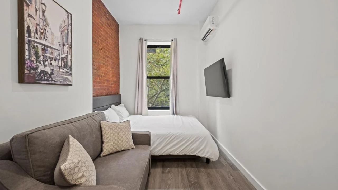The Serene - Compact Modern Queen Room