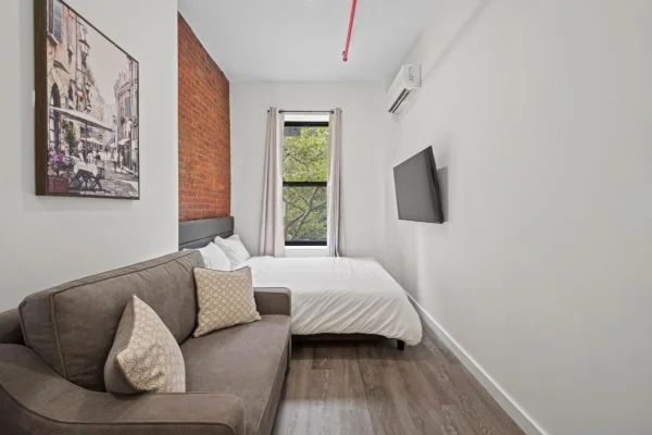 The Serene - Compact Modern Queen Room