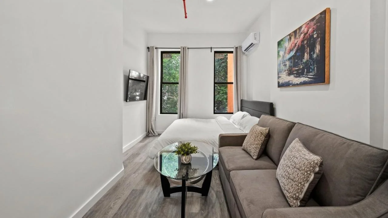 The Serene - Spacious King Room with Full-Size Sleeper Sofa